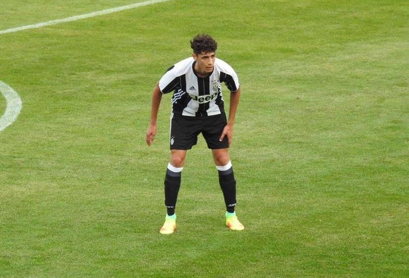 Andrea Melani, Juventus giovanili