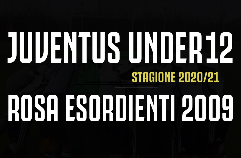 Rosa Juventus Under12