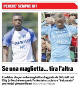Kean su Tuttosport