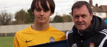 Filippo Dani, portiere Juventus giovanili